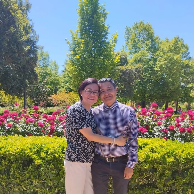 Pedro and Karen Marroquin